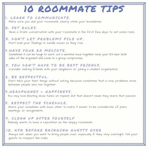 Roommate Rules Apartments, Roomies Quotes Roommate Friends, Roommate Boundaries, Roomies Quotes, Rules For Roommates, House Rules For Roommates, Roomate Ideas Apartments, Roommate Tips, Roommate Rules