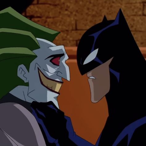 Batman And Joker Matching Pfp, Fye Pics, The Batman 2004, Joker Cartoon, Batman Cartoon, Dc Art, Batman Dark, I Am Batman, Hero Time