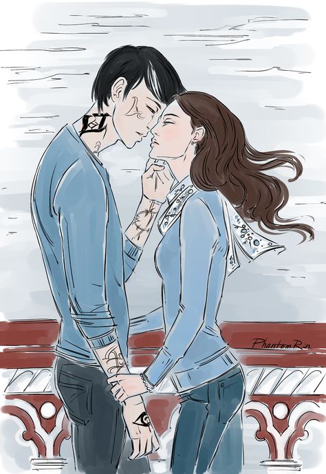 Jem & Tessa - for the 5th of the Shadowhunter Ship Weeks (TID by Cassandra Clare @cassandraclare ) Jem Carstairs, Cassandra Jean, Tessa Gray, Clockwork Princess, Clockwork Angel, Cassandra Clare Books, The Dark Artifices, City Of Bones, The Infernal Devices