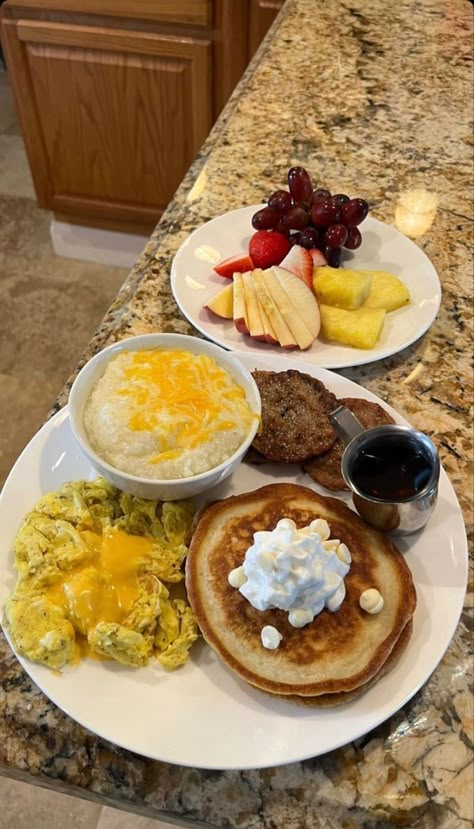 Breakfast Plates Black People, Black People Food Recipes, Black People Food, Food Recipes Breakfast, Breakfast Plates, Good Morning Breakfast, Food Babe, Delicacy Food, People Food