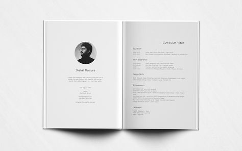 Architecture Portfolio Introduction Page, Curriculum Vitae Architecture, Professional Architecture Portfolio, Portfolio Format, Interior Architecture Portfolio, Architecture Resume, Curriculum Vitae Design, Architecture Portfolio Template, Portfolio Cover Design