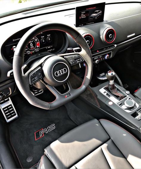 Audi Inside, Nardo Grey Audi, Audi Rs3 Sportback, Audi A3 Sedan, Dream Cars Audi, Audi S5 Sportback, Audi Interior, Rs 5, Audi Rs3