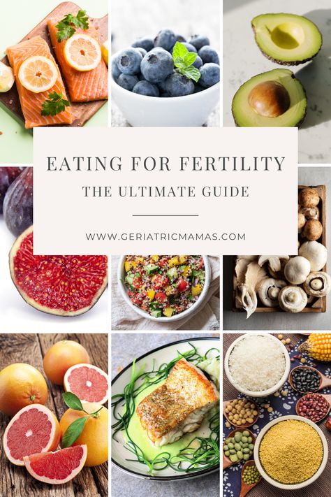 Eating for optimal fertility health and successful conception. There are many diets that claim to be the best when it comes to reproductive health. Before turning your world upside down with hard to follow fads, it's important to understand WHY you're eating certain foods. Certain foods contain higher levels of key fertility nutrients. Our guide is designed to educate you on the key players behind fertility health so that you can live a fertility focused lifestyle rather than follow a diet! Food To Help With Fertility, Meal Plan For Fertility, Fertility Boosting Foods For Women, Fertility Chili Recipe, Best Fertility Foods, High Fertility Foods, What To Eat When Trying To Conceive, Vitamins For Fertility For Women, Eating For Fertility