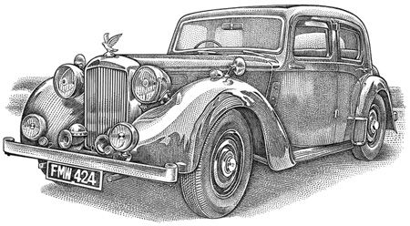 Car Drawing Pencil, Classic Trucks Vintage, Classic Trucks Magazine, Cars Drawing, Pencil Sketch Drawing, Car Design Sketch, Old Classic Cars, Vintage Drawing, Car Sketch