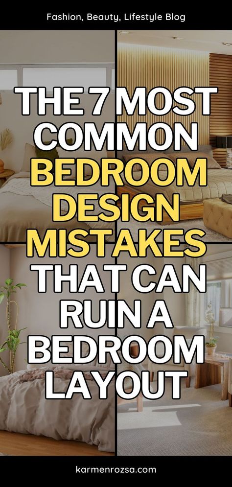 The 7 most common bedroom design mistakes that can ruin a bedroom layout and prevent you from achieving your ideal retreat. Explore how to enhance your cozy bedroom aesthetics with smart design choices and creative bedroom inspirations that set the perfect mood for the holidays and beyond. Bed Island Placement, 10x20 Bedroom Layout, 13x12 Bedroom Layout, Bedroom Configuration Layout, Bedroom Placement Layout, Arrange Bedroom Furniture Layout, 12 X 12 Bedroom Layout, 10x12 Bedroom Layout Interior Design, Rectangle Bedroom Layout