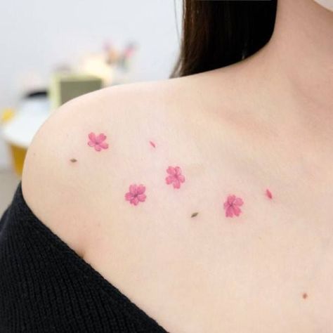 Siyeon Tattoo, Cherry Blossom Tattoo Ideas, Ankle Tattoo Ideas, Mastectomy Tattoo, Ankle Tattoos, Star Tattoo Designs, Lion Tattoo Design, Sweet Tattoos, Koi Fish Tattoo