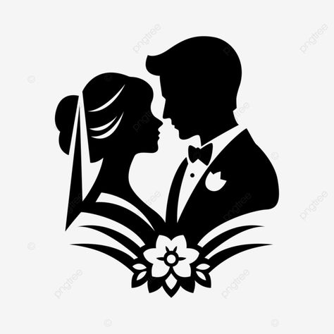 wedding silhouette bride and groom clipart transparent background vector clipart wedding bride and Wedding Png Background, Dessin Love Couple, Wedding Couple Vector, Wedding Clipart Free, Bride And Groom Clipart, Groom Clipart, Bride Clipart, Wedding Png, Birthday Background Design