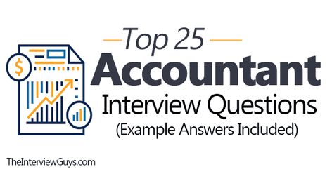 Top 25 Accountant Interview Questions (Example Answers Included) Accountant Interview Questions, Common Interview Questions And Answers, Resume For Accountant Job, Accounting Interview Questions, Phone Interview Questions, Competency Interview Questions, Accountant Resume, Most Common Interview Questions, Job Interview Prep