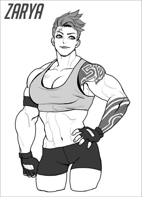 Buff Women, Overwatch Fan Art, Bd Comics, Pinturas Disney, A Goddess, Muscle Girls, Down Feather, X Reader, Female Character Design