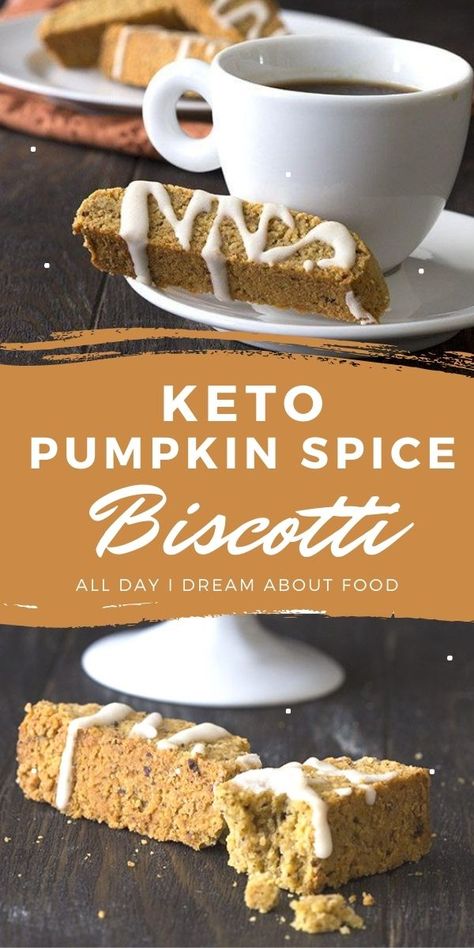 Perfect fall dunking! These low carb Pumpkin Spice Biscotti will make your pumpkin-loving keto heart sing. Pumpkin Puree Recipes Healthy, Pumpkin Biscotti, Low Sugar Diet Recipes, Pumpkin Puree Recipes, Keto Pumpkin, Low Carb Low Sugar, Best Low Carb Recipes, Biscotti Recipe, Low Carb Cookies