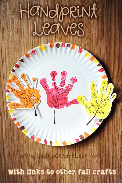 Handprint Fall Leaves Craft Handprint Leaf, Handprint Leaves, Fall Leaves Craft, Fall Handprint Crafts, Leaves Craft, Fall Crafts For Toddlers, Leaf Craft, Autumn Leaves Craft, Preschool Crafts Fall