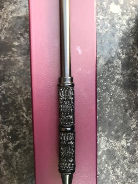 Snape's Wand, Leta Lestrange Wand, Snape Wand, Black Wand Harry Potter, Wand Shop Harry Potter, Olivanders Wand Shop, Harry Potter, Tattoos, Pins