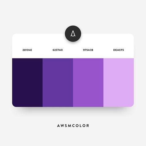 2019 Website Color Schemes + 12 Color Palette Tools | Hook Agency Purple Colour Shades, Website Color Schemes, Flat Color Palette, Purple Color Palette, Gradient Color Design, Best Color Schemes, Purple Color Schemes, Purple Color Palettes, Web Colors