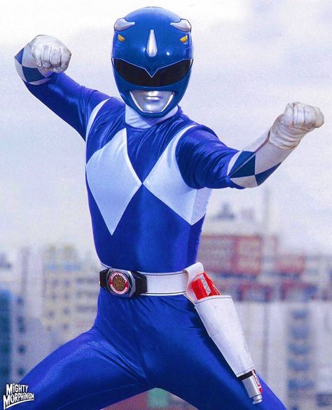 Blue Ranger Power Ranger Pfp, Blue Power Ranger, Original Power Rangers, Power Rangers Ninja Steel, Saban's Power Rangers, Blue Ranger, Power Rangers Ninja, Power Rangers Samurai, Boom Studios