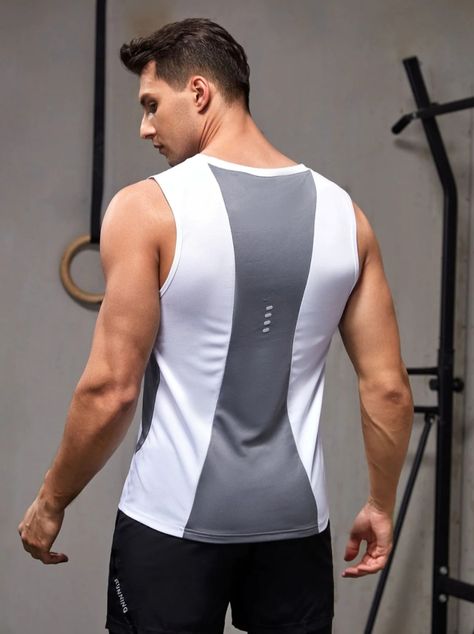 Workout Outfits For Men, Mens Compression Pants, Undershirt Tank Top, Men Activewear, Compression Clothing, Fitness Men, Sports Tank Top, Gym Outfit Men, Yoga Tank Top