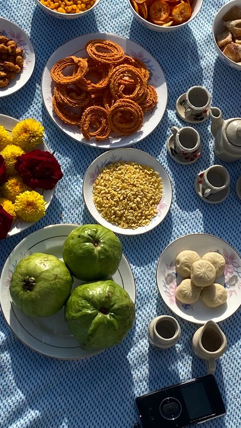 Indian Picnic Aesthetic, Desi Picnic, Indian Picnic, Brown Aesthetics, Summer Core, Picnic Aesthetic, Picnic Inspiration, Indian Family, Food Aesthetics