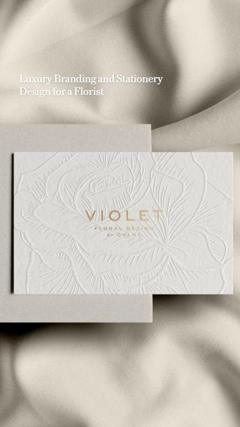 Ethereal Business Cards, Gold Foil Business Card Design, Beautiful Business Card Design, Luxury Business Card Design Creative, Embossed Packaging, High End Packaging, Bridal Branding, Business Card Layout, Rose Gold Packaging