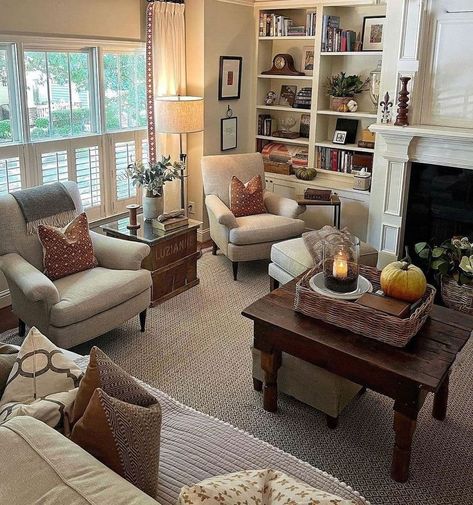 How To Decorate A Family Room? | Farm house living room, Family room decorating, Cottage living rooms Small Family Room, Room Fireplace, House Remodeling, Living Room Family, Living Room Arrangements, Hearth Room, Country Living Room, Family Room Decorating, Room Decorating