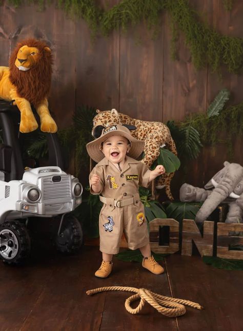 safari mickey mouse costume for toddler,safari themed party. Safari Theme Birthday Outfit, Jungle Party Outfit, Safari Costume, Safari Outfit, Safari Outfits, Safari Theme Birthday, Jungle Party, Personalized Baby Girl, Safari Theme