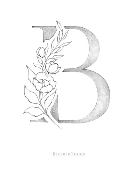 Fine Art Stationery | Katrina on Instagram: “Tag your favorite person who’s name starts with “B” 😉 @melindaraedesigns (I decided that last names count, hah)⠀ Painfully behind on this…” Wedding Initials Monogram, Monogram Wax Seal, Monogram Tattoo, Name Drawings, Wedding Initials, B Tattoo, Last Names, Pola Sulam, Cat Air