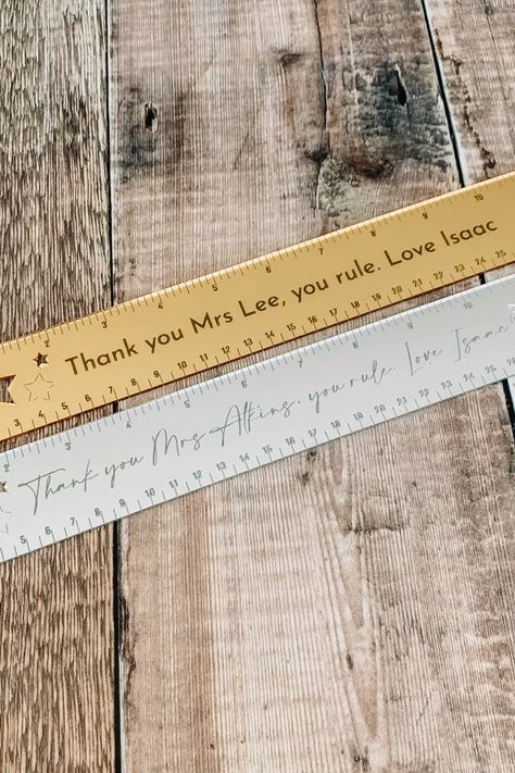 Gifts For Teachers – Parkin & Lewis Wooden Ruler, Bottle Tags, Gifts For Teachers, Teacher Favorite Things, Gift Accessories, Little Gifts, Teacher Gifts, Thoughtful Gifts, Gifts