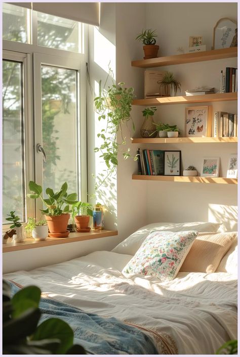 [AffiliateLink] 35 Best Ideas To Create A Chic Boho Farmhouse Bedroom (2024) #bedroomwalldecorideasabovebed Cozy Uni Room, Bedroom Wall Decor Ideas Above Bed, Boho Farmhouse Bedroom, Alcove Bed, Cozy Reading Chair, 2024 Bedroom, Bedroom Wall Decor Ideas, Bedroom 2024, Chair Ideas