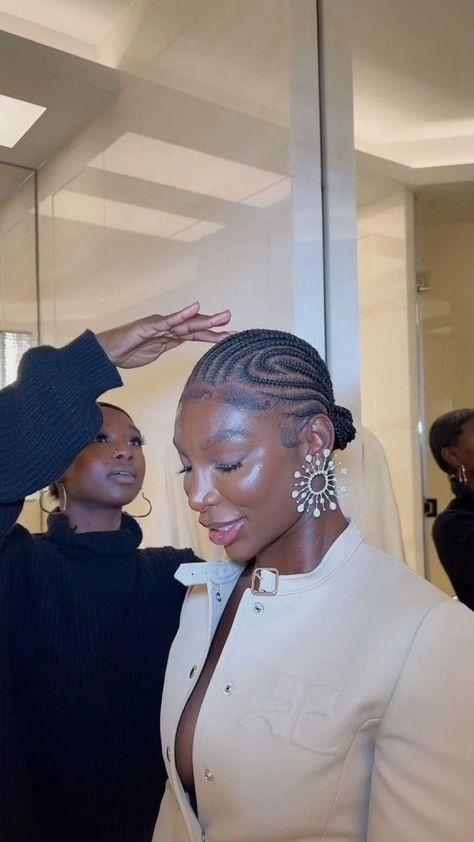 All Back Braid Styles, Cornrows Braids For Black Women Natural, Natural Braids For Black Women, Braiding Styles For Black Women, Braids For Wedding, Braids With Natural Hair, Natural Cornrow Hairstyles, Black Woman Hairstyle, Protective Styles For Natural Hair