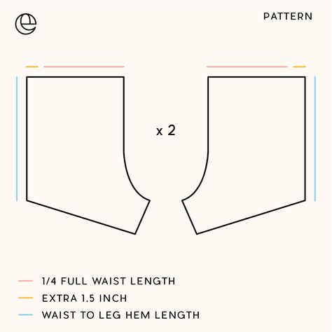 DIY: Easy High Waisted Corduroy Shorts — The Essentials Club // Creative DIY Hub Shorts Pattern Sewing, Shorts Pattern Free, Diy Clothes Patterns, Trash To Couture, Sewing Shorts, Shorts Pattern, Diy Shorts, Make Your Own Clothes, Diy Fashion Clothing