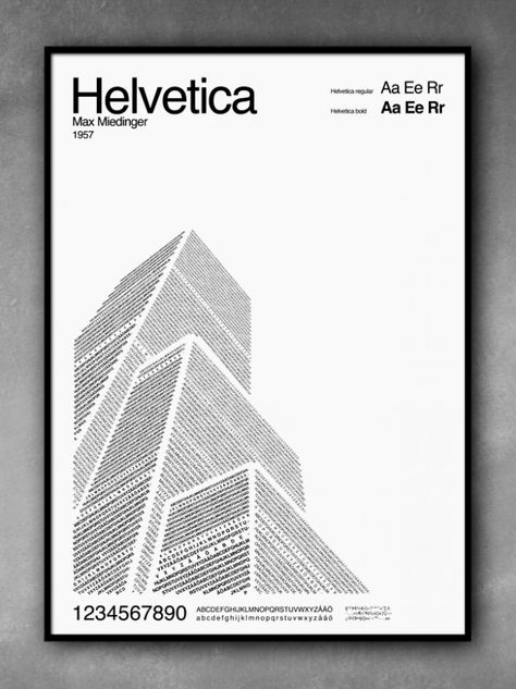 Typography Art, Helvetica city by POP Construction Poster Design, Construction Advertisement, Helvetica Typography, Create Poster, Lettering Fonts Design, Cv Inspiration, Typography Layout, Architecture Poster, Typographic Print