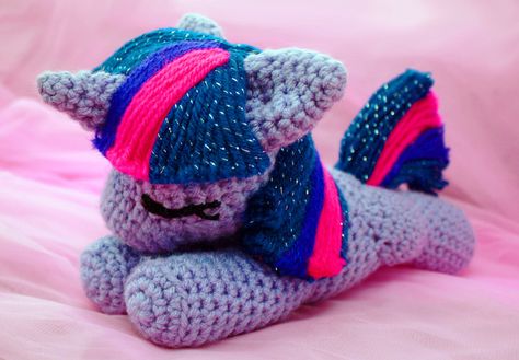 MLP Filly Twilight Sparkle Sleeping Plushie by TheHarley.deviantart.com on @deviantART Mlp Crochet, Mlp Merchandise, Character Amigurumi, Pony Bedroom, Sparkle Crochet, Kawaii Amigurumi, Mlp Twilight Sparkle, Mlp Twilight, Nerd Crafts