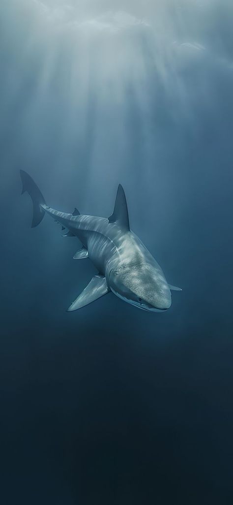 Hd Shark Wallpaper, Shark Ocean Wallpaper, Sharks Wallpaper Iphone, Cute Shark Wallpaper Aesthetic, God Complex Wallpaper, Shark Reference Photo, Great White Shark Wallpaper, Wallpaper Sea Animals, Shark Iphone Wallpaper