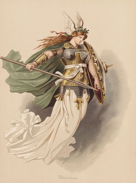 Valkyrie Norse, Valkyrie Costume, Norse People, Norse Myth, Richard Wagner, Old Norse, Viking Art, Norse Vikings, Mythology Art