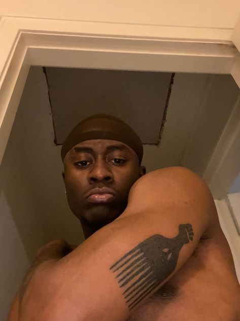 Afro Comb Tattoo, Popular Loner Tattoos, Afro Pick Tattoo, Afro Americana Tattoo, Born Sinner Tattoo, Pleasure Over Matter Tattoo, Black Excellence Tattoo, Tattoos On Black People, Tattoo Ideas Black People