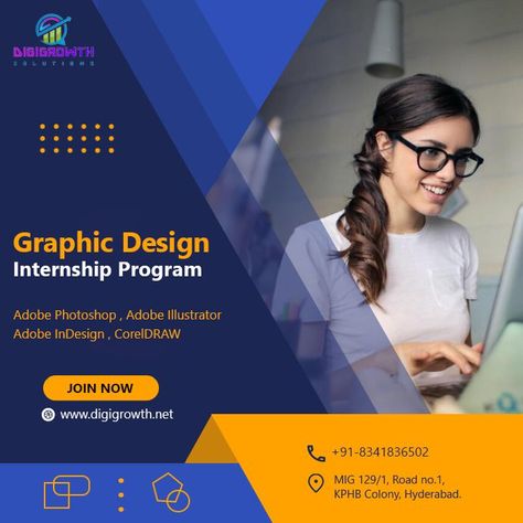 Are you a design enthusiast ? We provide you internship program on graphic designing with 100% placement assistance. visit our website or call us. #internship #graphicdesign #students #jobs #jobseekers #design #jobsearch #internshipopportunities Internship Program, Graphic Designing, Job Seeker, Program Design, Job Search, A Design, Programming, Photoshop, Graphic Design