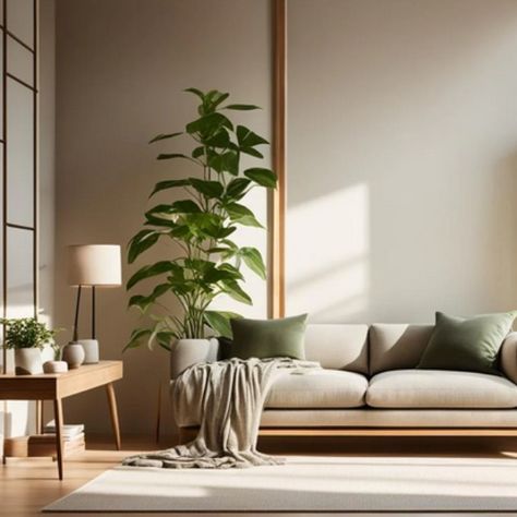 Transform your Japandi home into a tranquil oasis with these carefully selected plants. Embrace the minimalist elegance of Japanese Zen and Scandinavian simplicity while bringing nature indoors. #JapandiHome #MinimalistDecor #IndoorPlants 🌿 #interiordesign #homedecor #japandi #wabisabi #homeinterior Japandi Plants, Wabisabi Interiordesign, Meditation Room Design, Japandi House, Japandi Home, Japandi Design, Japanese Minimalism, Japandi Interior, Japanese Zen