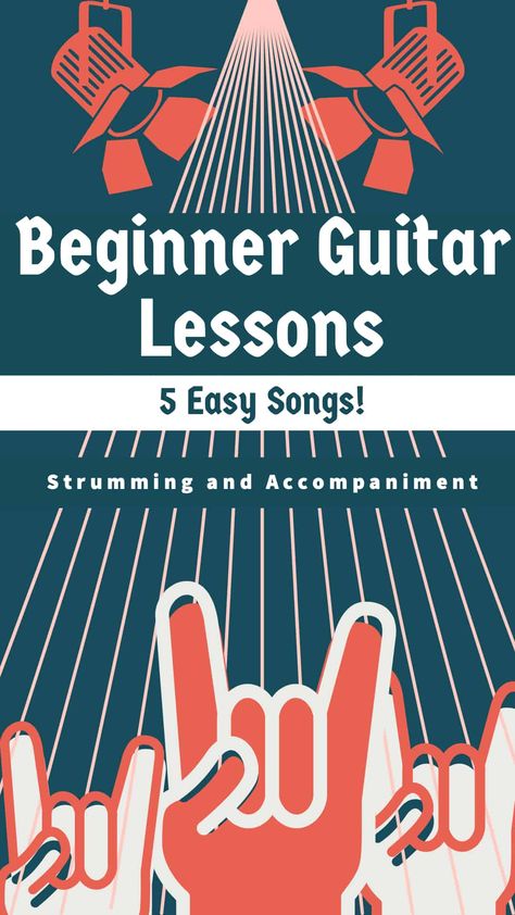 Beginner Guitar Lesson - Strumming and Accompaniment Music Theory For Beginners, Teach Yourself Guitar, Learn Acoustic Guitar, Guitar Songs For Beginners, Electric Guitar Lessons, Guitar Gibson, Guitar Strumming, Basic Guitar Lessons, Guitar Lessons Songs