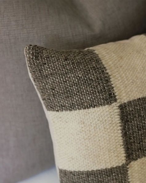 Our latest obsession: this soft, stylish pillow featuring a timeless checker pattern in soothing shades of grey and beige. Perfect for adding a touch of warmth and texture to any space. 🤍 www.crmn.com.mx . . . #HomeDecor #TextureMonday #WoolPillow #Interiors Latest Obsession, Checker Pattern, Wool Pillows, Grey And Beige, Checkered Pattern, Shades Of Grey, Shades, Texture, Pillows