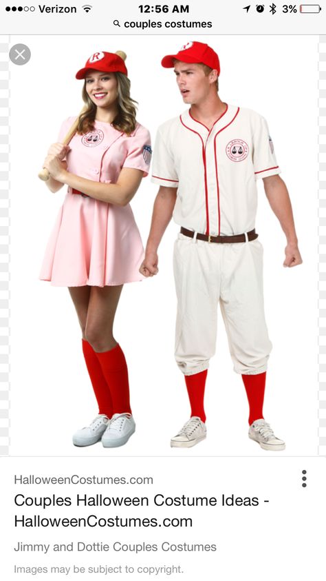 Unique Couples Costumes, Baseball Couples, Funny Couple Costumes, Funny Couple Halloween Costumes, Teenage Couples, Matching Halloween Costumes, Couple Costumes, Hallowen Costume, Cute Couples Cuddling