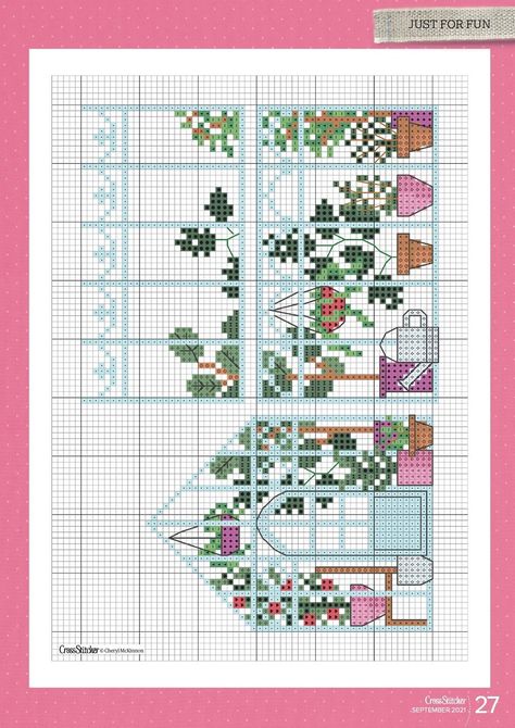 3d Cross Stitch, Cross Stitch House, Hama Bead, Pola Kristik, Cross Stitch Needles, Pola Sulam, Crochet Cross, Plastic Canvas Crafts, A Cross