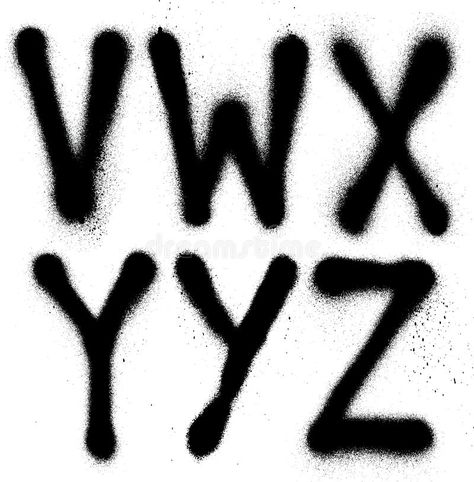 Graffiti spray paint font type (part 4) alphabet. Detailed graffiti sp , #Affiliate, #font, #type, #paint, #Graffiti, #spray #ad Spray Paint Font, Graffiti Spray Paint, Mises En Page Design Graphique, Vector Alphabet, Paint Font, Graffiti I, Graffiti Text, Alphabet Photos, Type Inspiration