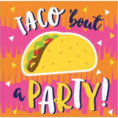 Taco Bout A Party, Dessert Taco, Fiesta Party Supplies, Pink Taco, Fiesta Birthday Party, Fiesta Theme Party, Taco Party, Fiesta Theme, Fiesta Decorations