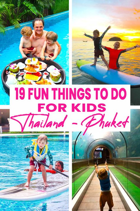 Thailand With Kids, Thailand Kids, Phuket Thailand Travel, Things To Do In Phuket, Resorts For Kids, Kid Friendly Resorts, Thailand Tourism, Phuket Travel, Phuket Resorts