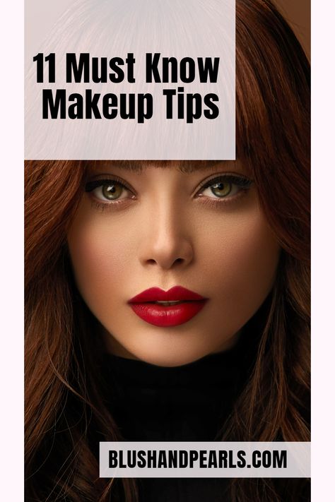 11 Must Know Makeup Tips. Are you ready to go from makeup novice to pro? Dive into these 11 must-know makeup tips and learn the secrets to achieving flawless makeup every time. Perfect your makeup routine and watch your skills improve. It's time to unleash your inner makeup artist! | makeup routine tips | how to apply makeup | Makeup Tips For Women In 30s, How To Apply Makeup For Beginners, Makeup Removal Tips, Artist Makeup, Face Washing, Artist Tips, Routine Tips, Makeup Artist Tips, Makeup Help