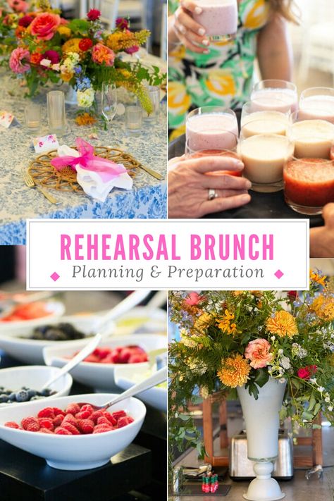 Brunch Rehearsal Dinner, Wedding Rehearsal Brunch Ideas, Rehearsal Brunch Ideas, Rehearsal Brunch, Rehearsal Dinner Games, Luncheon Menu, Wedding Luncheon, Wedding Lunch, Dinner Games