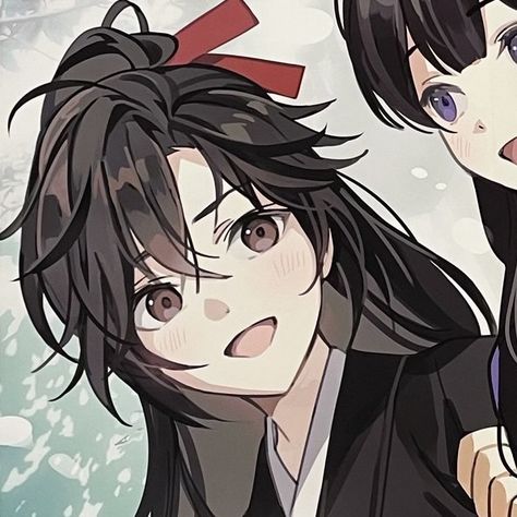 Jiang Cheng Pfp, Yunmeng Trio, Jiang Siblings, Wei Wuxian Icon, Matching Pfp Siblings, The Grandmaster, Holy Trinity, Matching Profile Pictures, Matching Pfp