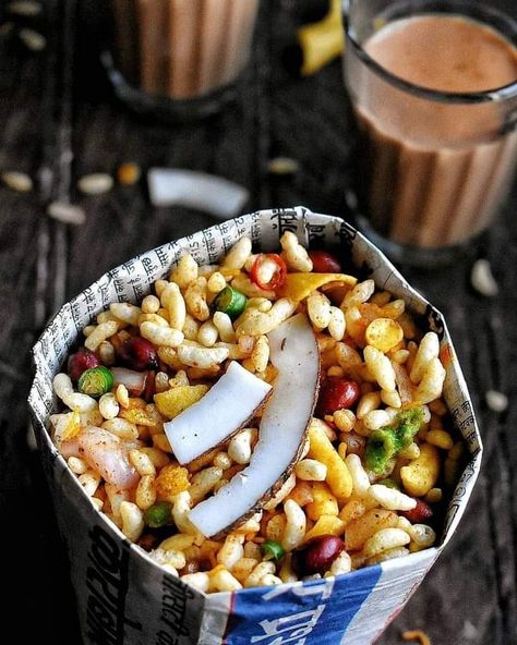 It became popular in London when a British chef named Angus Denoon tried this snack in Kolkata and started selling it on streets of London.Jhal means spicy and muri is puffed rice. Jhal muri is a spicy puffed rice snack that is loved by everyone. Bhel puri & churumuri are 2 other popular variations of Jhalmuri. Puffed rice is known by different names in India. Muri, murmura, maramara, pori and kurmura are some of the names. West Bengal Food, Bengali Snacks, Kolkata Street Food, Bengali Dishes, Kolkata Food, Inktober 2024, Bengali Food, Puffed Rice, Food Snack