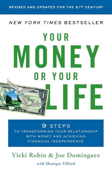 Your Money or Your Life is a classic book on the topic of money management. It talks at length about the em... Your Money Or Your Life, Career Books, Relationship With Money, Improvement Books, Personal Finance Books, Books You Should Read, Money Book, Life Changing Books, Books For Self Improvement