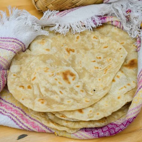 Authentic Flour Tortilla Recipe - Cilantro Parsley Authentic Flour Tortillas, Lard Tortilla Recipe, Authentic Tortilla Recipe, Flour Tortilla Recipe With Lard, Authentic Flour Tortilla Recipe, Tortilla Recipe With Lard, Mexican Flour Tortillas, Uncooked Tortillas, Flour Tortilla Recipe