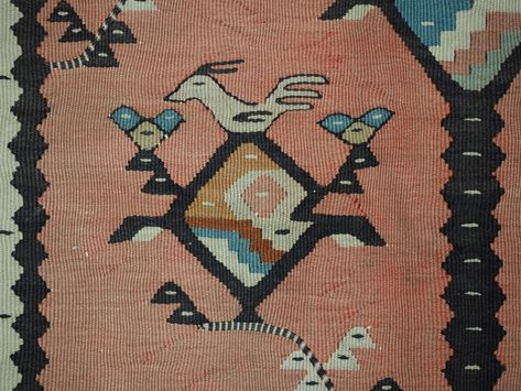 Antique Sarkoy Or Pirot Kilim Of Scarce Design, Soft Colours, Circa 1920. | 885783 | Sellingantiques.co.uk Pirot Kilim, The Balkans, Ecommerce Website Design, Antiques For Sale, Medallion Design, Antique Carpets, Prayer Rug, Pastel Shades, Antique Photos