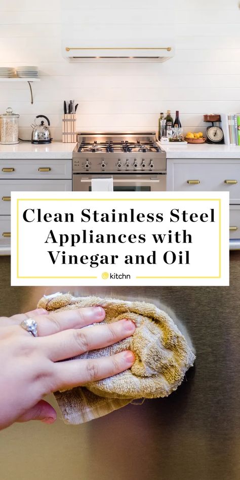 Clean Stainless Appliances, Cleaning Stainless Steel Appliances, Cleaning Stainless Steel, Clean Stainless Steel, Clean Baking Pans, Stainless Steel Cleaner, Kitchen Refresh, Stainless Steel Oven, Glass Cooktop